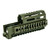 Midwest Industries Alpha Quad Rail, Picatinny Handguard, Fits AK Style Firearms, 6", Anodized Finish, Olive Drab Green MI-AK-ALPHA-QR-6-ODG