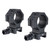Trijicon Scope Rings, 30mm Extra High, Q-LOC, Fits Picatinny, Anodized Finish, Black AC22067