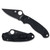 Spyderco Para 3 Salt, Folding Knife, 2.93" Drop Point Blade, CPM MagnaCut Blade Steel, 7.20" Overall Length, Compression Lock, DLC Matte Finish, Black, Black G-10 Handle C223GMCBKP