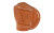 1791 Gunleather 4 Way Holster, Leather Belt Holster, Right Hand, Classic Brown, Fits Glock 26 27 33 & S&W MP9/Shield, Size 3 4WH-3-CBR-R