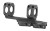 American Defense Mfg. AD-RECON Scope Mount, Dual Quick Detach, Vertical Spit Rings, 2" Offset, 1", Standard Height, Black AD-RECON-1-STD