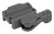 American Defense Mfg. Mount, Quick Detach, Fits Trijicon MRO, Low Profile Height, Tac Lever, Black AD-MRO-L-TAC