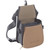 Allen Company Eliminator Basic Double Compartment Shooting Bag,  Black/Coffee/Copper, Belt Included, Lightweight 8303