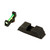 AmeriGlo Sight, Fits Glock 17,19,22,23,24,26,27,33,34,35,37,38,39, Green Fiber Front Black Rear GFT-114