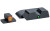 AmeriGlo Pro i-Dot, 2 Dot Complete Set, Tritium Night Sight, Fits S&W Shield, Green/Orange, Front/Rear Sights SW-245