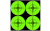 Birchwood Casey Target Spots, Green, 3", 40 Targets BC-33933