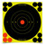 Birchwood Casey Shoot-N-C Target, Round Bullseye, 6", 60 Targets BC-34550