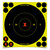 Birchwood Casey Shoot-N-C Target, Round X-Bullseye, 6", 60 Targets BC-34560