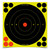 Birchwood Casey Shoot-N-C Target, Round Bullseye, 8", 30 Targets BC-34825