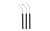 Birchwood Casey Angled Brushes, 3-Pack, Bronze, Nylon, and Stainless BC-41108