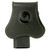 Bulldog Cases Rapid Release Polymer Holster, Fits Glock 17/22 Gen 1-4, Right Hand, Polymer, Black RR-G17