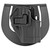 BLACKHAWK SERPA CQC Concealment Holster, Fits Taurus PT111, Right Hand, Black 410583BK-R