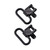 BLACKHAWK Lok-Down Swivel, 1 Blued 70SW07BK