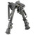 BLACKHAWK Sportster Adjustable Bipod, 6-9", Black 71BP03BK