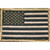 BLACKHAWK American Flag Patch, 2X3, Tan/Black 90DTFV