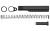 CMC Triggers Mil Spec Buffer Tube Kit, Black, 6 Position Tube, Spring, Buffer, Locking Ring & Nut, AR-15 81626