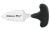 Cold Steel Urban Pal, Fixed Blade Knife, 1.5" Blade Drop Point, 3/4 Serrated Edge, AUS 8A/Polished, Black Kraton, Includes Secure-Ex Sheath CS-43LS