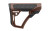 Daniel Defense Mil-Spec Collapsible Buttstock, Fits AR Rifles, Mil-Spec Brown 21-091-04179-011