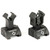 Diamondhead USA, Inc. Diamond Sight, Front/Rear Flip Sights, Integrated Sighting System, Picatinny, Black 1199