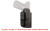 DeSantis Gunhide Slim-Tuk Inside the Pants Holster, Ambidextrous, Fits SIG P250C/P320C, Kydex, Black 137KJT1Z0