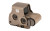 EOTech EXPS3 Holographic Sight, Red 68 MOA Ring with 1 MOA Dot Reticle, Side Button Controls, Quick Disconnect Mount, Night Vision Compatabile, Tan EXPS3-0TAN
