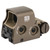 EOTECH Tactical, Holographic, Non-Night Vision Compatible Sight, Red Reticle, 68 MOA Ring with 1 MOA Dot, Tan, Rear Buttons, Includes CR123 Battery XPS2-0TAN