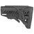 F.A.B. Defense Tactical Buttstock with Adjustable Cheek Rest, Fits AR Rifles, Black FX-GLR16CP