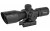 Firefield Barrage Rifle Scope, 2.5-10X40, Black, Class IIIA Red Laser, Illuminated Red/Green Mil-Dot Reticle, 2-Piece Mount FF13065