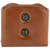 Galco DMC Pouch, Fits Single Stack Magazines 45ACP, Ambidextrous, Tan Leather DMC26