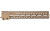 Geissele Automatics MK14, Super Modular Rail, Handguard, 13.5", M-LOK, Barrel Nut Wrench Sold Separately (GEI-02-243), Gas Block Not Included, Desert Dirt Color, Product Finishes, Shade Variations and Other Imperfections Are Normal Due to the Manufa