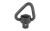 GG&G, Inc. QD Sling Swivel, Fits AR-15, Heavy Duty Quick Detach, Angular Attachment, Black Finish GGG-1419