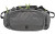 Grey Ghost Gear Range Bag, Black with Red Zipper Pulls, 500D Cordura Nylon, 9"x20"x7", 1,260 Total Cubic Inches 60200-2