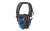 Howard Leight Impact Sport, Electronic Earmuff, Folding, Real Blue Finish R-02529