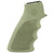 Hogue Overmolded Grip, AR15/M16, Rubber, Finger Grooves, OD Green 15001