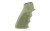 Hogue Overmolded Grip, AR15/M16, Rubber, Finger Grooves, OD Green 15001