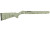 Hogue OverMolded Rubber Stock, Fits Rug 10/22, .920" Diameter Barrel, Ghillie Green Finish 22810