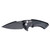 Hogue X5, Folding Knife, CPM154 / Black, Plain, Folder, Spear Point, 3.5", Aluminum / G-Mascus Black G10 Insert 34579