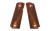 Hogue Fancy Hardwood Grip, Fits 1911 Govt, Ambi-Cut, Checkered, Cocobolo 45821