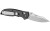 Hogue HK Exemplar, Folding Knife, 154-CM, Plain Edge, Clip Point Blade, 3.25", Stone Tumbled Blade Finish, Black G10 Frame with HK Texture 54156