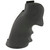 Hogue Monogrip, Taurus Medium/Large Frame Square Butt Only, Rubber, Black 66000