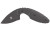 KABAR TDI Law Enforcement, Fixed Blade Knife, 2.313" Blade Length, 5.625" Overall Length, Drop Point, Nylon Sheath, Plain Edge, AUS 8A Steel, Matte Finish, Black, Black Zytel Handle, Plain Edge 1480