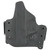 L.A.G. Tactical, Inc. Defender Series, OWB/IWB Holster, Fits S&W M&P Shield 9/40, Kydex, Right Hand, Black Finish 4007