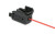 LaserMax Spartan, Red Laser, Fits Picatinny, Black Finish, Adjustable Fit, with Battery SPS-R