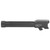 Lone Wolf Distributors AlphaWolf Barrel, 9MM, Salt Bath Nitride Coated, Threaded/Fluted, 416R Stainless Steel, 1/2x28 TPI, Fits Glock 19, Includes Thread Protector, Made in the USA AW-19TH