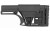 Luth-AR MBA-1 Fixed Stock, Fits AR-15 & AR-10 Rifle Length A2 Buffer Tube, Adjustable Cheek Piece and Length of Pull, Black MBA-1