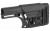 Luth-AR MBA-1 Fixed Stock, Fits AR-15 & AR-10 Rifle Length A2 Buffer Tube, Adjustable Cheek Piece and Length of Pull, Black MBA-1
