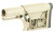 Luth-AR MBA-1 Fixed Stock, Fits AR-15 & AR-10 Rifle Length A2 Buffer Tube, Adjustable Cheek Piece and Length of Pull, Black MBA-1