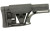 Luth-AR MBA-1 Fixed Stock, Fits AR-15 & AR-10 Rifle Length A2 Buffer Tube, Adjustable Cheek Piece and Length of Pull, Black MBA-1