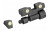 Meprolight Tru-Dot, Sight, Fits S&W K, L, N Frame, Green/Green, Adjustable 0227703101