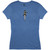 Magpul Industries Hula Girl, Women's Tee Shirt, Medium, Royal Heather MAG1124